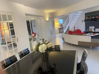 Coin salon dans l'établissement La Rose des vents