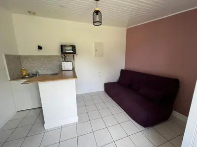 Cuisine ou kitchenette dans l'établissement Chez Laurie et Xavier studio 2