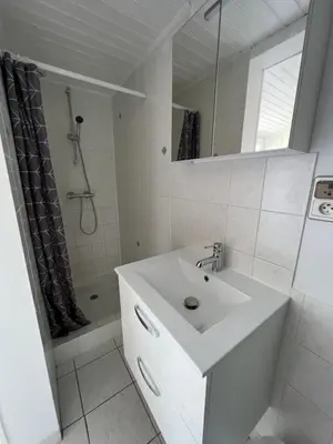 Salle de bains dans l'établissement Chez Laurie et Xavier studio 2