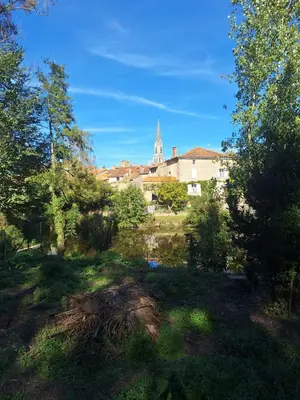 Paysage naturel près de la maison de vacances