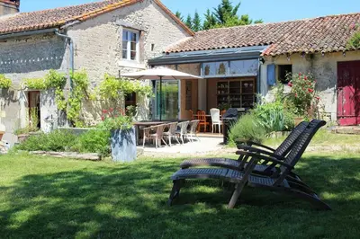 Jardin de l'établissement Domaine Dauget