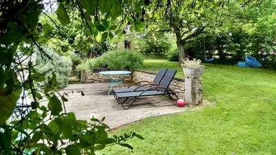 Jardin de l'établissement Domaine Dauget