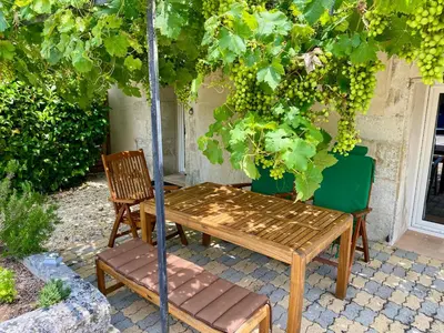Jardin de l'établissement La Maison des Coteaux