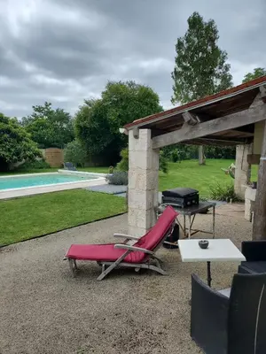 Piscine de l'établissement Damvix Chambre d hôtes La Barbée ou située à proximité