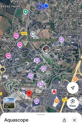 Plan de l'établissement Maison à 5 min du Futuroscope