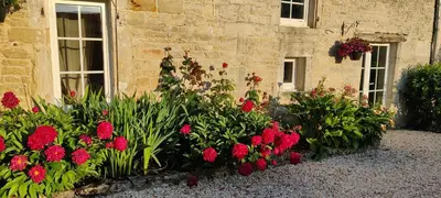 Jardin de l'établissement Le Clos du Puits