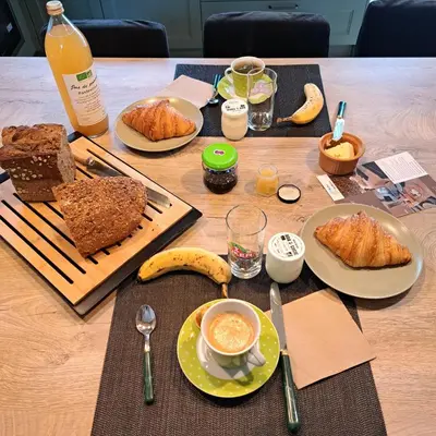 Nourriture dans la maison de vacances ou à proximité