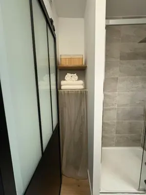 Salle de bains dans l'établissement Appartement Hyper centre