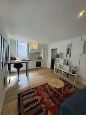 Coin salon dans l'établissement Appartement Hyper centre
