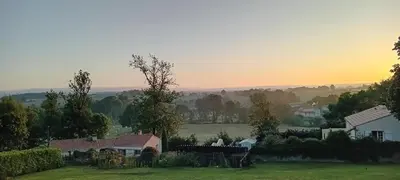 Paysage naturel près de la maison de vacances