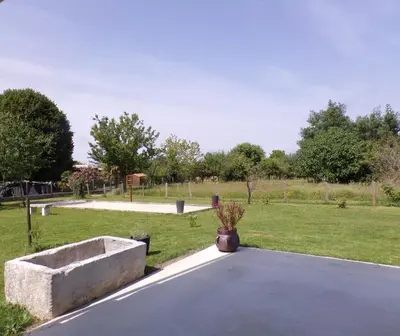 Jardin de l'établissement Le gîte du verger