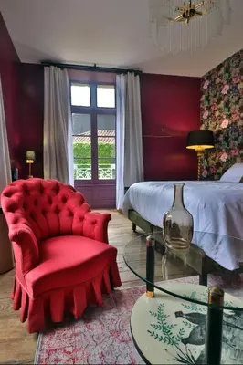 Coin salon dans l'établissement Le25 Parahotellerie