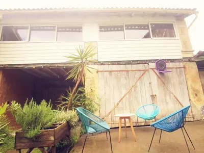 Terrasse ou espace extérieur de l'établissement Les chambres de Cherveux