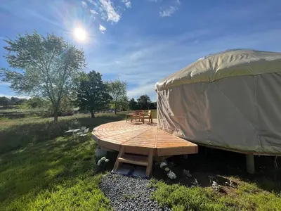 Plan de l'établissement Les logements insolites de la Base Nautique