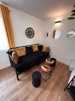 Coin salon dans l'établissement Cosy Appart - 4 personnes