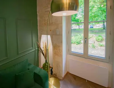 Plan de l'établissement ### Charmant appartement avec jacuzzi -option- ###