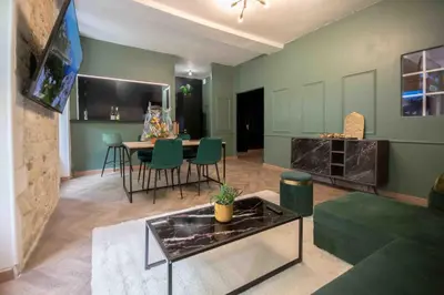 Plan de l'établissement ### Charmant appartement avec jacuzzi -option- ###