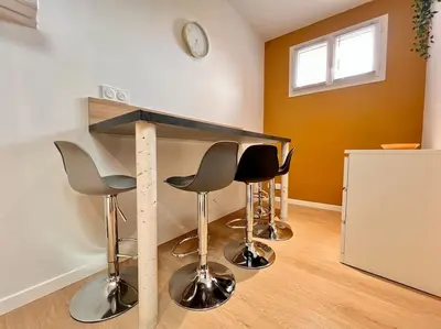 Plan de l'établissement MAISON LA FEUILLERAIE N3-standingmaison-Wifi-proche centre ville-PROPERTY RENTAL NM