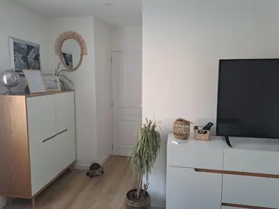 Télévision ou salle de divertissement dans l'établissement Pour des vacances ideales