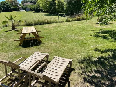 Jardin de l'établissement LODGE Champêtre Glamping