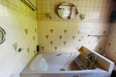 Salle de bains dans l'établissement Maison de campagne
