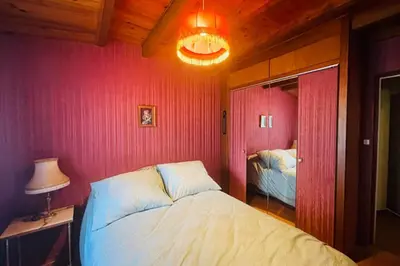 Un ou plusieurs lits dans un hébergement de l'établissement Maison de campagne