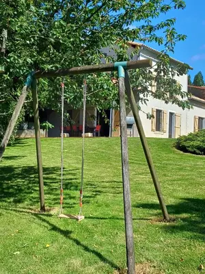 Aire de jeux pour enfants de l'établissement Gite de la Séguinière