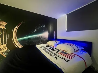 Plan de l'établissement Objectif Cosmos Magnifique T2 à 4 min du parc