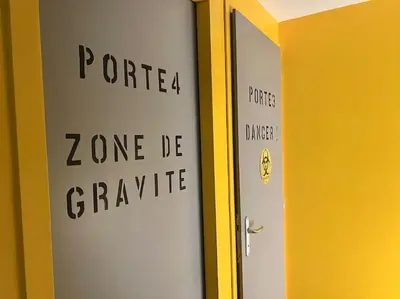 Plan de l'établissement Objectif Cosmos Magnifique T2 à 4 min du parc