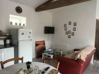 Cuisine ou kitchenette dans l'établissement Chez Mamisa