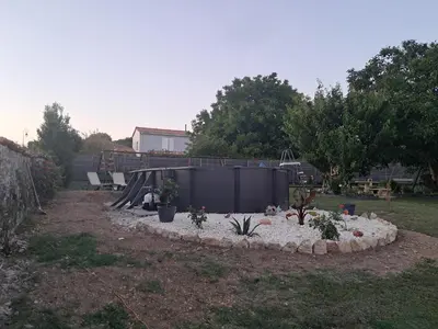 Jardin de l'établissement Chez Mamisa