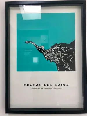 Plan de l'établissement Charmante Maison Fourasine Centre-ville Jardin