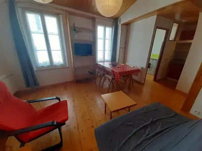 Coin salon dans l'établissement Studio 38m2 pour un séjour tout confort et au calme en hyper centre