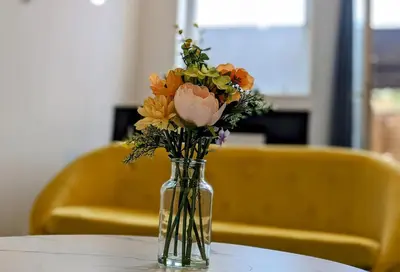 Coin salon dans l'établissement Yeslove