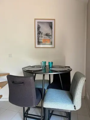 Coin salon dans l'établissement Appartement L'écrin de Lumière - Résidence Kiwi