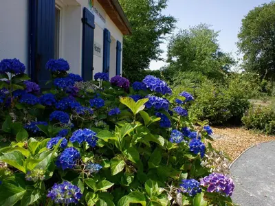 Jardin de l'établissement Villa in Les Forges near Golf Course