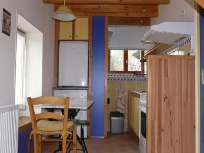 Cuisine ou kitchenette dans l'établissement Les boulites