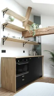 Cuisine ou kitchenette dans l'établissement La Curiosité, Et Pop Et Chic !