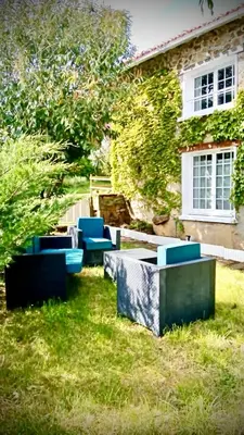 Jardin de l'établissement Gîte Duplex Vallée de la Vienne