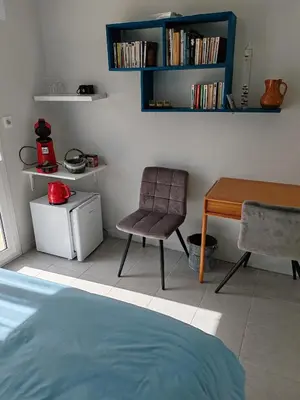 Bibliothèque dans le B&B/chambre d'hôtes