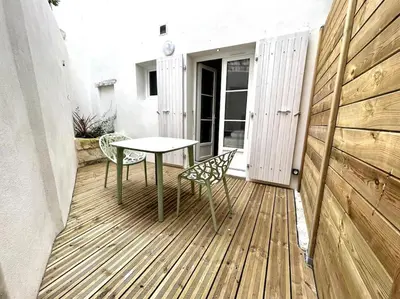 Balcon ou terrasse dans l'établissement La Corderie - Appartement sur le Quai aux Vivres