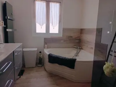 Plan de l'établissement Maison plain pied 2 chambres