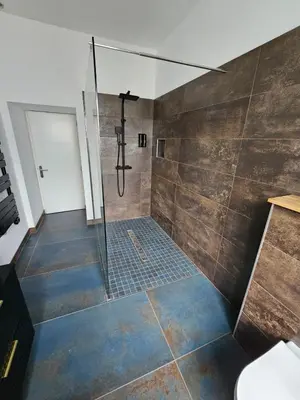 Salle de bains dans l'établissement G7 Loft SPA & Terrasse centre Angouleme