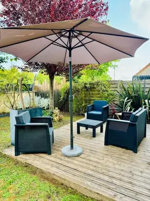 Jardin de l'établissement Le Bon Compromis
