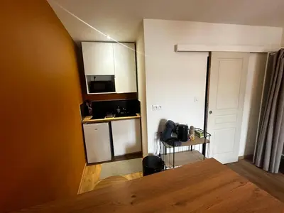 Cuisine ou kitchenette dans l'établissement Le Petit phucket - centre ville - wifi