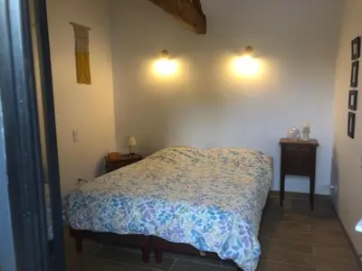 Un ou plusieurs lits dans un hébergement de l'établissement La Grange de la Brousse