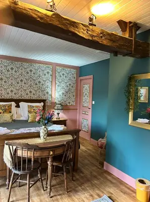 Coin salon dans l'établissement Nana Mac Chambre D'hôtes