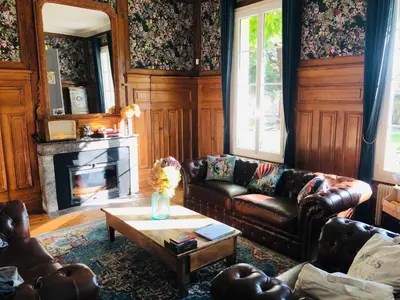 Coin salon dans l'établissement L'Hôtel Particulier du 12