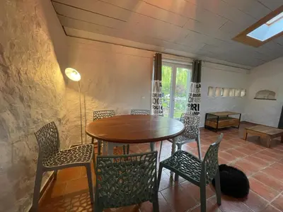 Coin salon dans l'établissement Domaine Manilea - Piscine - Proche Océan