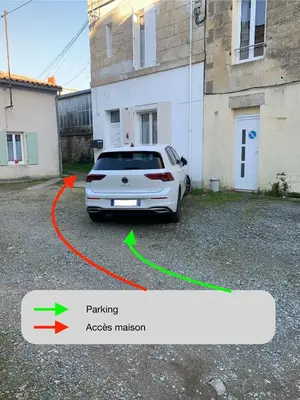Plan de l'établissement Maison - Centre-ville - équipée